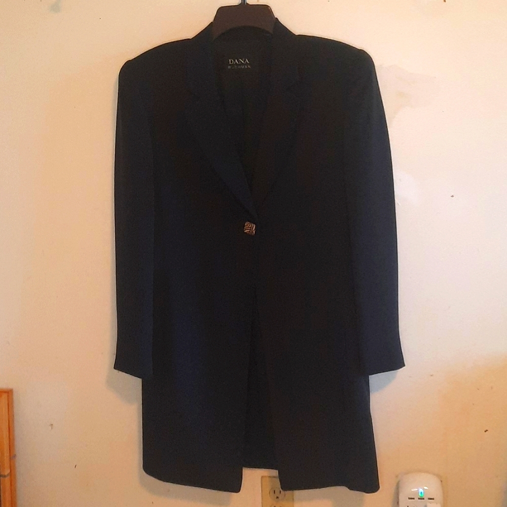 Black Dana Buchman Coat